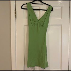 Peppermayo NWT green slip dress US 8 / AU 12